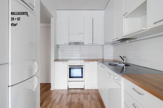 1h+tk+parveke , block of flats, 879 €/m, 46.5 m2