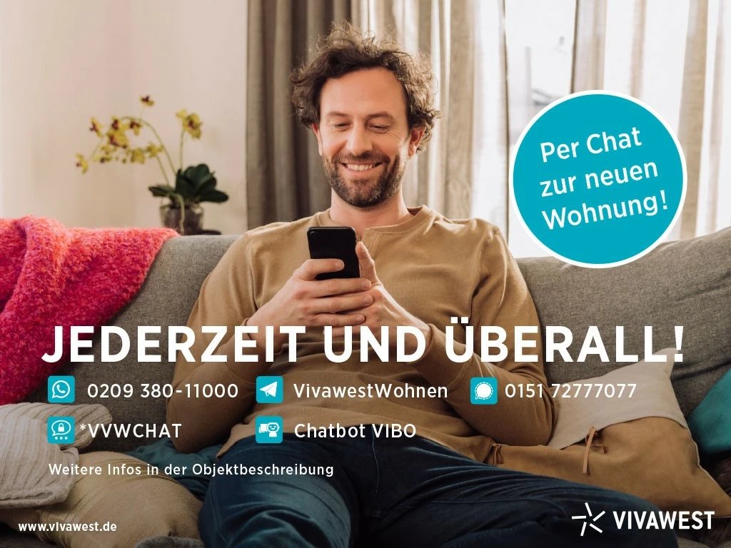 Etagenwohnung: 2 Zimmer - Windmühlenstraße 48 in Bochum - Vivawest GmbH