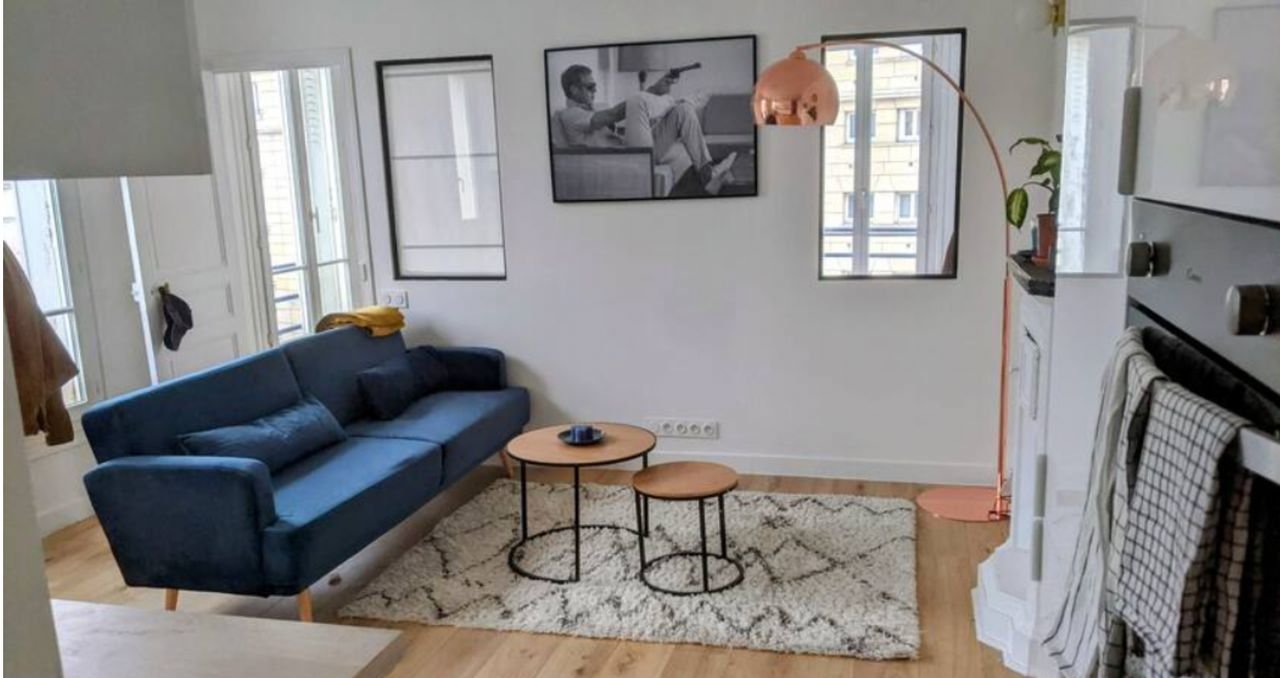 Bright apartment 47 m2 Batignoles, Paris - Amsterdam Apartments for Rent
