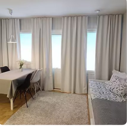 KALUSTETTU 1h, k, s, ter, ak (E..., row house, 850 €/m, 33.5 m2
