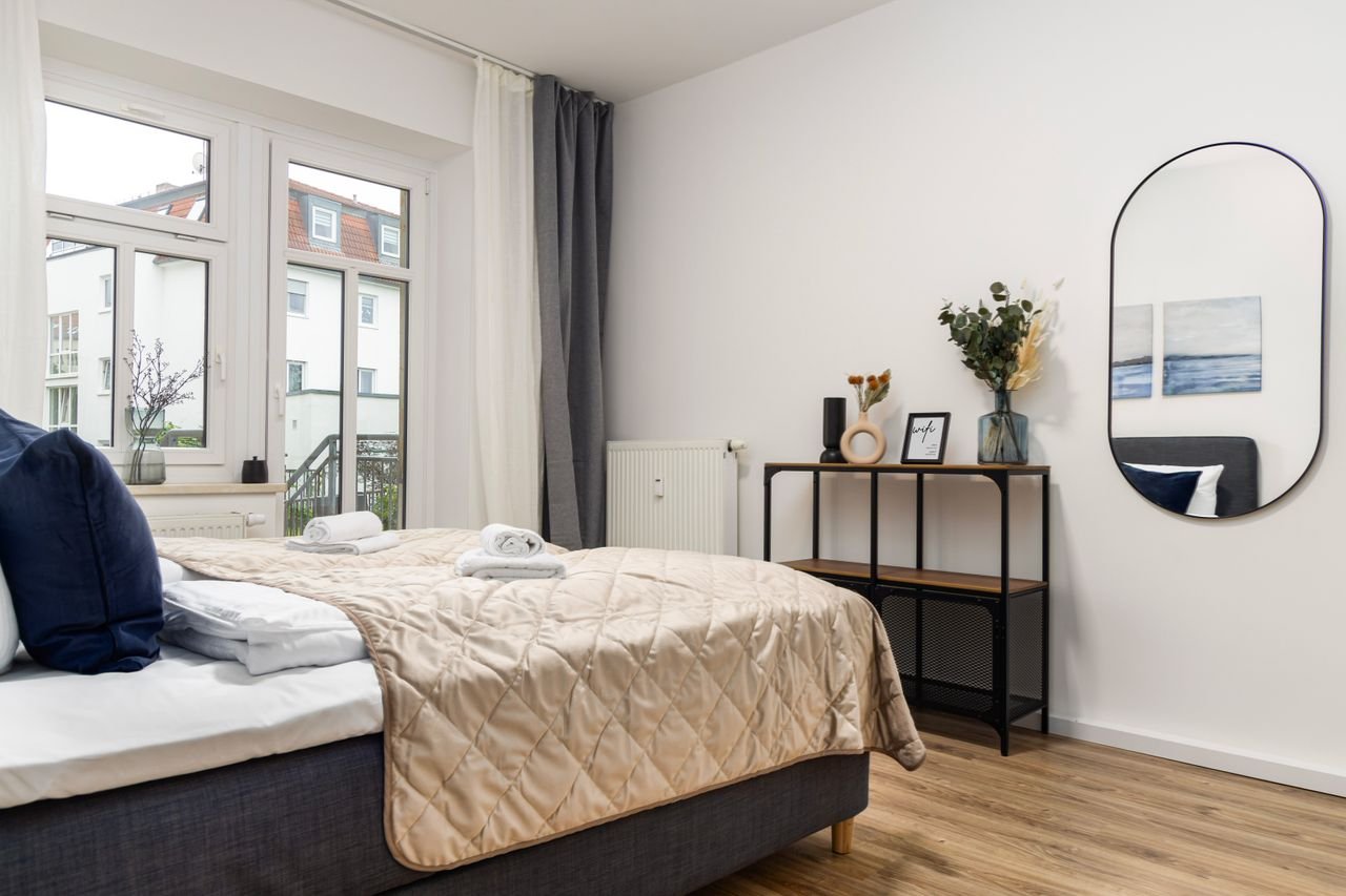 Design-Apartment mit 2 Zimmern, Dresden - Amsterdam Apartments zur Miete