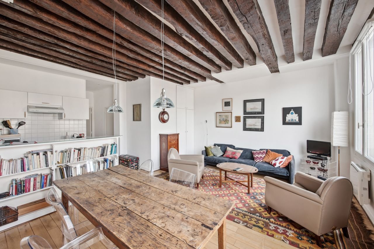 ID 410 - Lovely 1 bedroom apartment near Notre Dame, Paris - Amsterdam Apartments for Rent