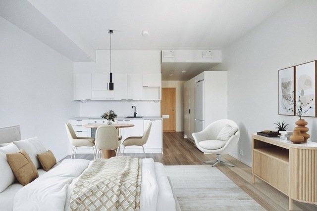 1h+kt+rp , block of flats, 549 €/m, 27.5 m2