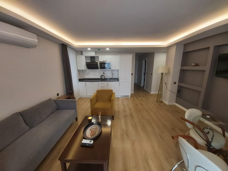 Luxury Furnished 2+1 Apartment with Terrace at Gaziosmanpaşa