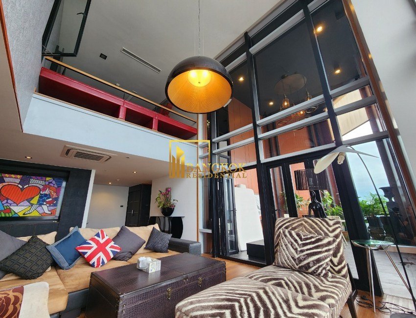 All Seasons Mansion | Stylish 5 Bed Penthouse For Rent in Ploenchit