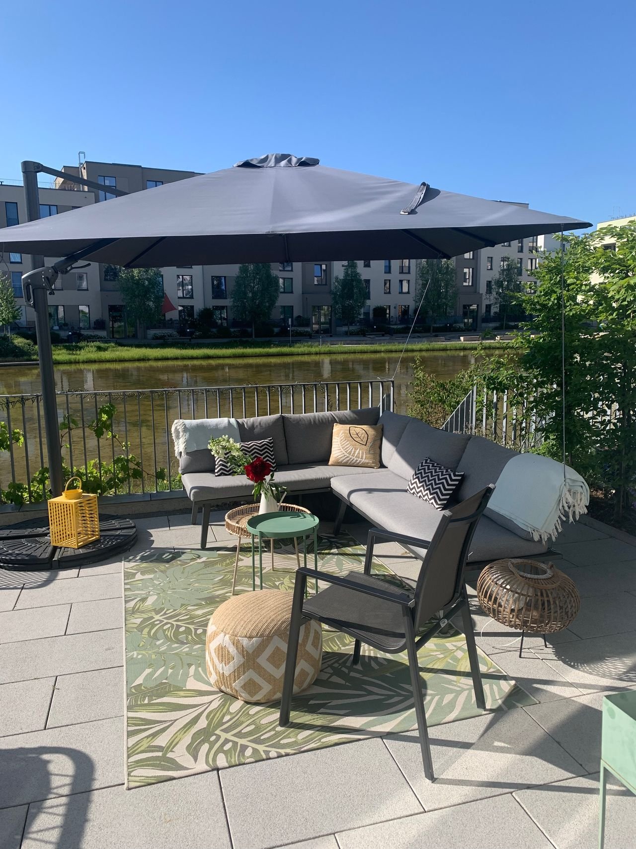 Apartment am Wasser mit Garten und Terrasse in der Nähe von BER, Berlin