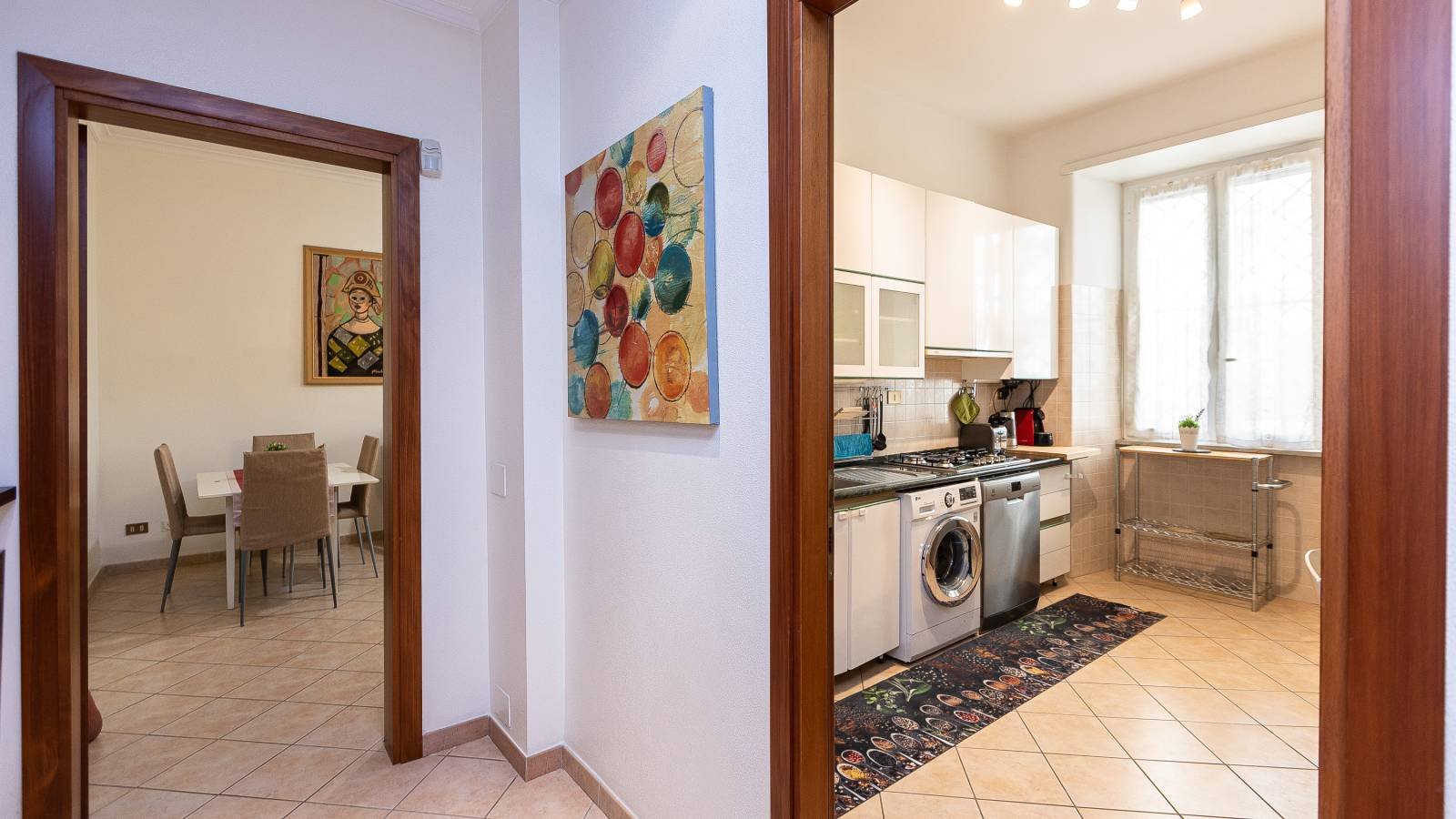 Appartamento con 2 camere da letto in affitto a Roma