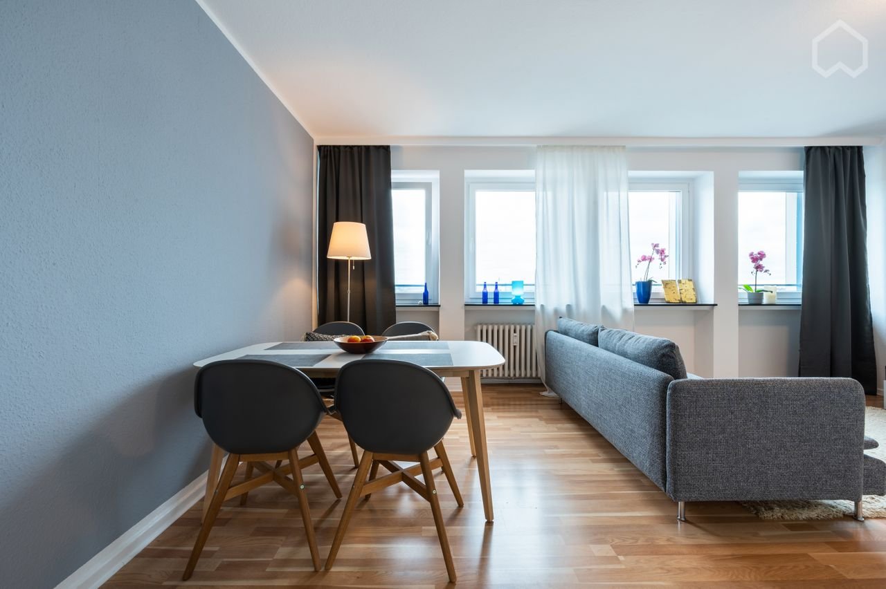 Zentrale 2-Zimmer Wohnung im 10. Stock, barrierefrei!, Düsseldorf - Amsterdam Apartments zur Miete