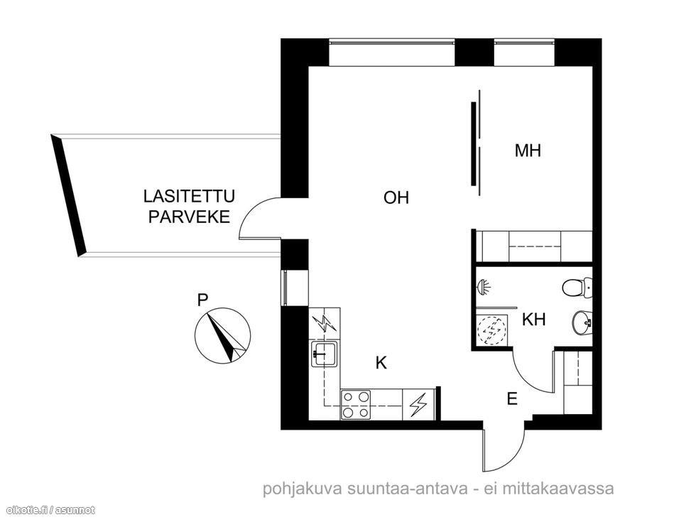 2h+kt | Heittoniitynkuja 10 B, Hervantajärvi, Tampere