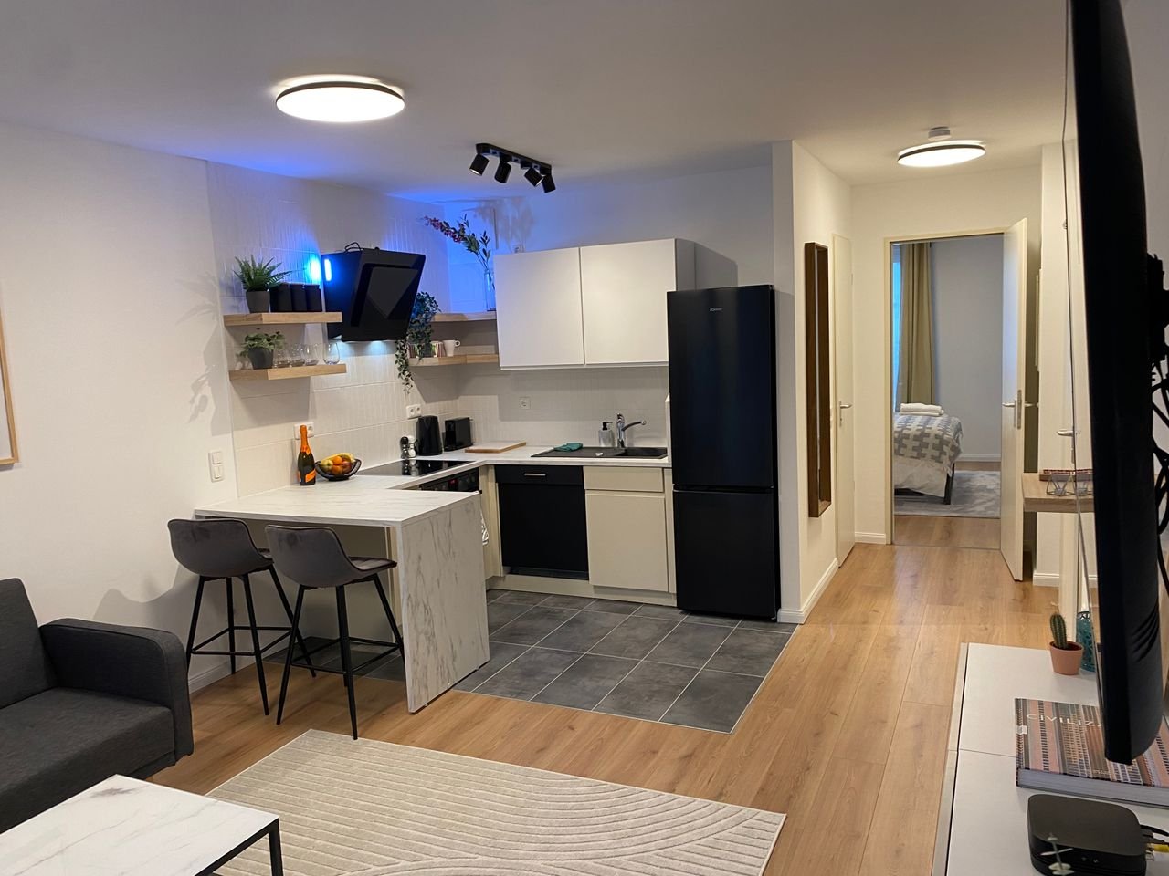 Schickes und komfortables Apartment mit 1 Schlafzimmer in Berlin-Mitte