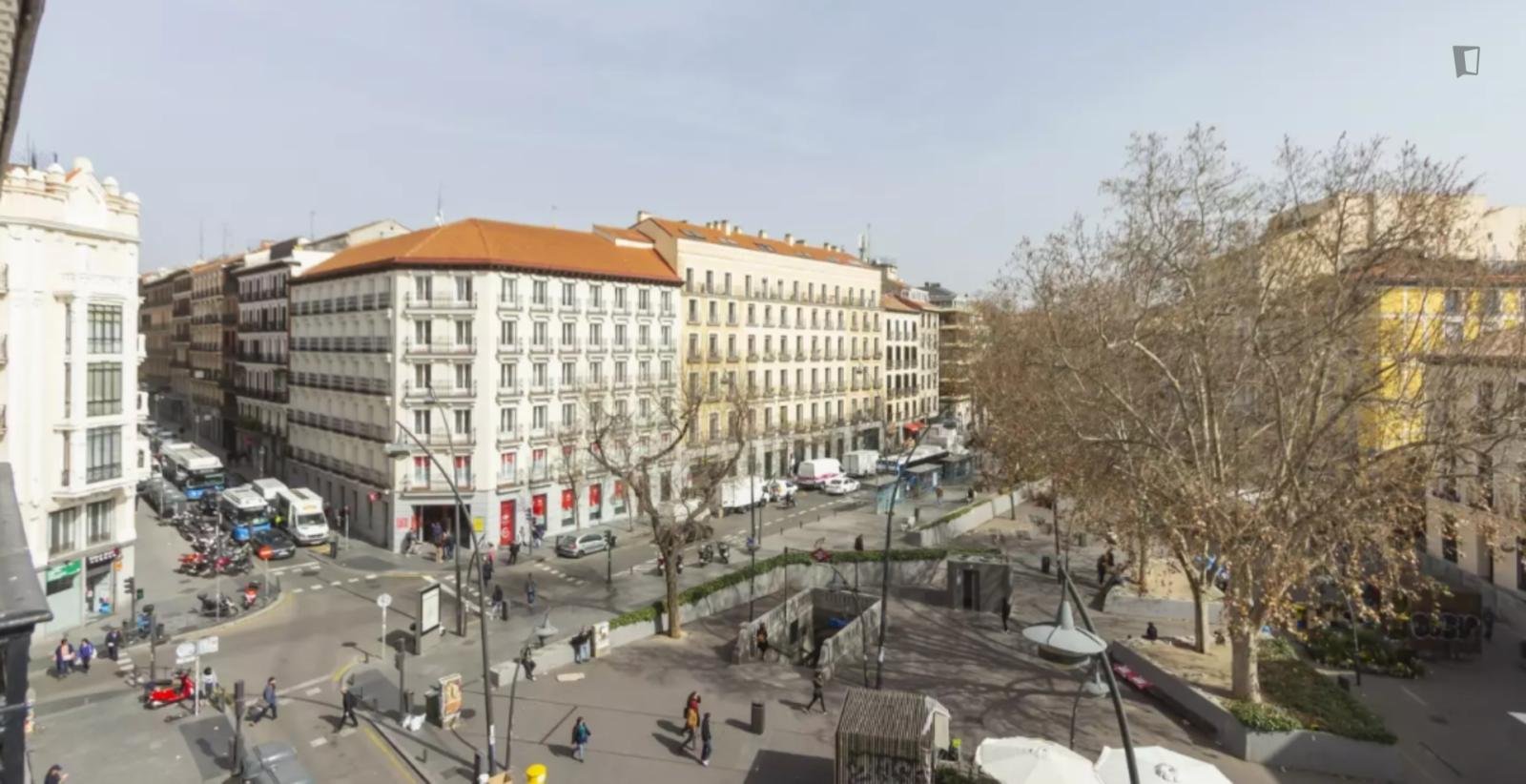 Appealing double bedroom in Lavapiés- Embajadores