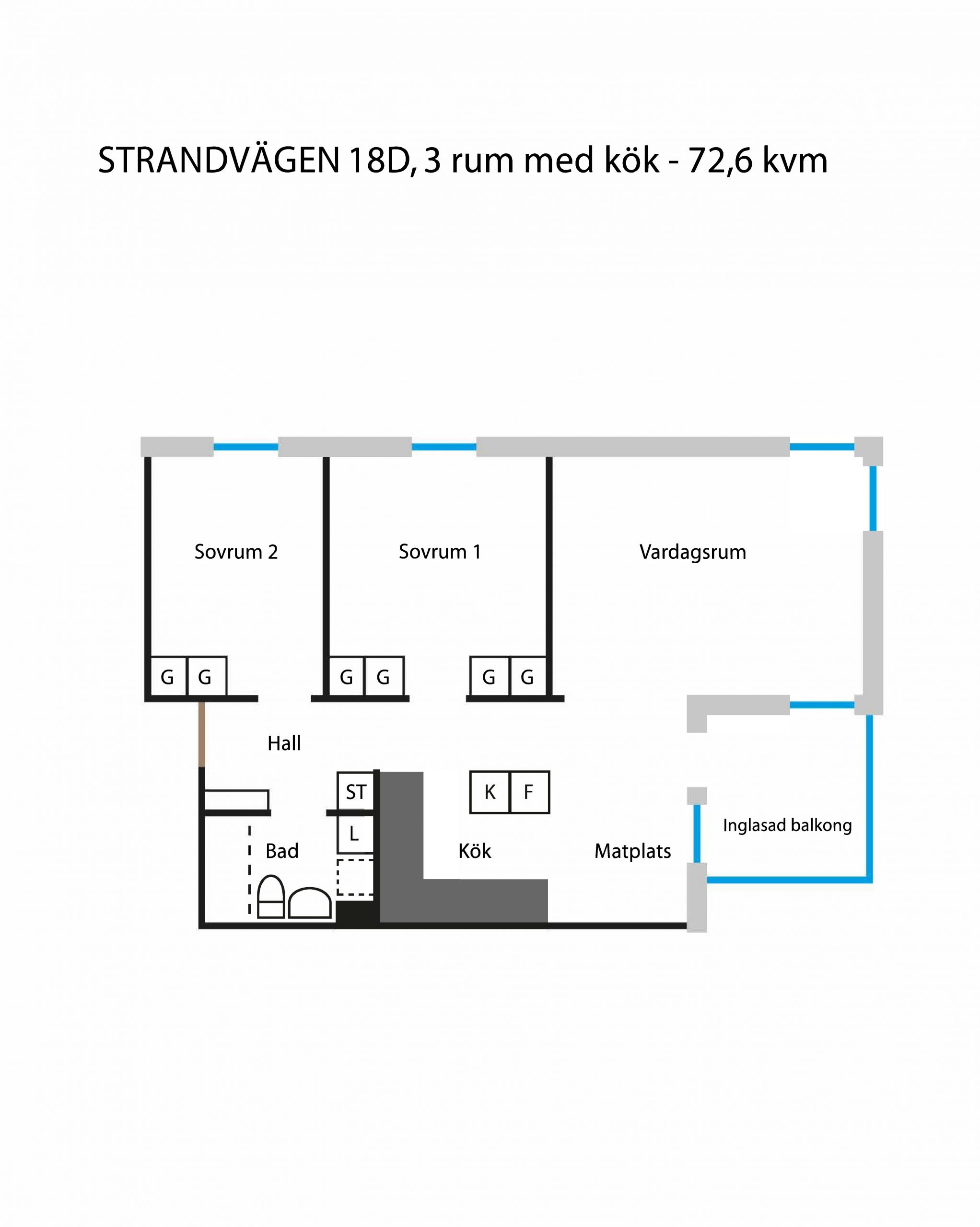 040253, Strandvägen 18 D, +55
