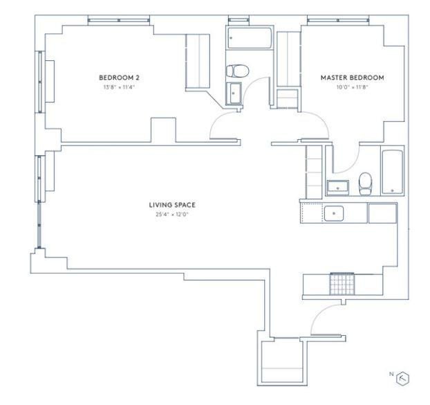 Apartment at 560 West 43rd St Unit 5K, New York 10036, United States