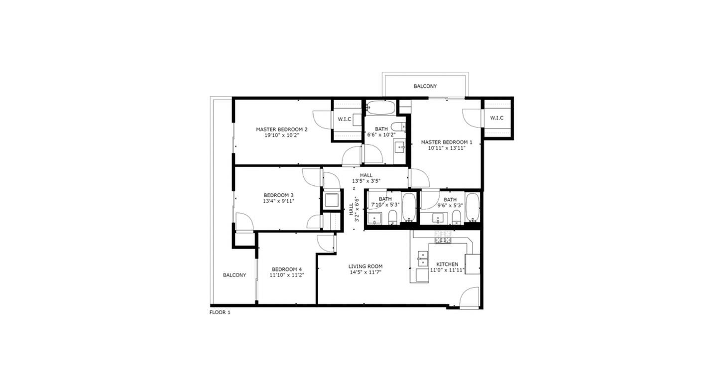 Modern Oakwood apartment with lovely balcony (Has an Apartment)