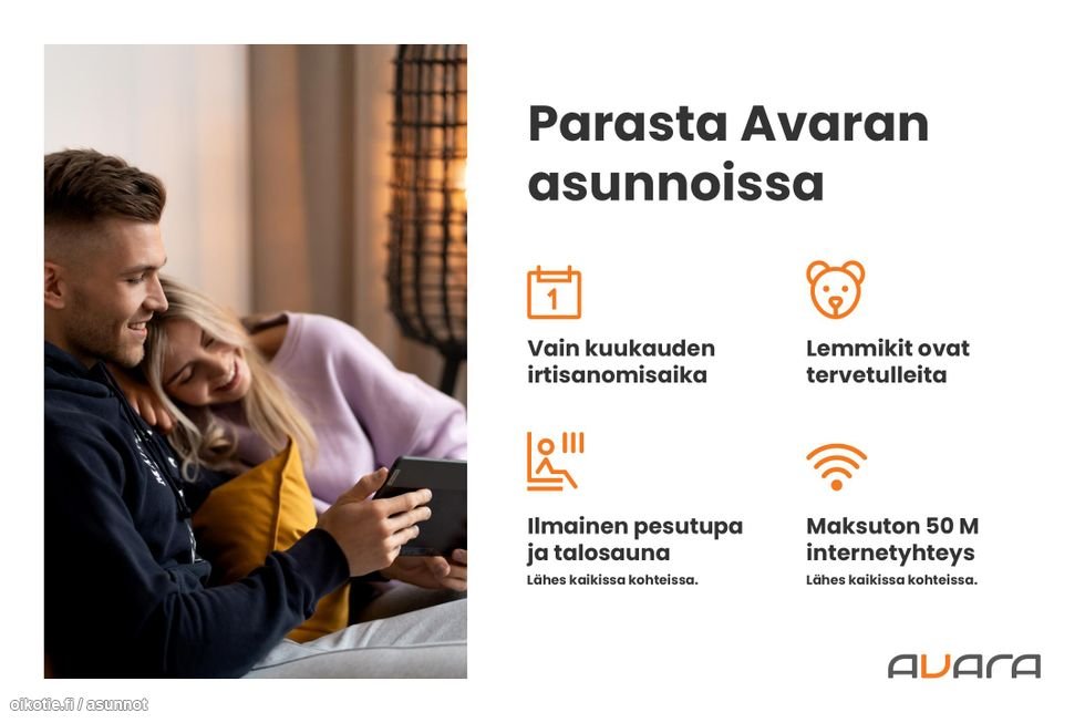 1H+KT+P | Postiljooninkatu 11 B, Pasila, Helsinki