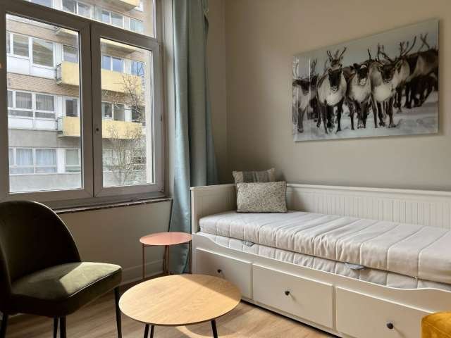 Studio apartment for rent in Saint-Gilles, Brussels